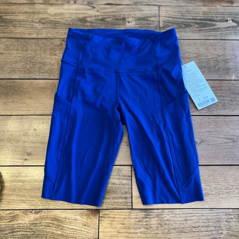 NWT Lululemon fast and free shorts sz 6 10”